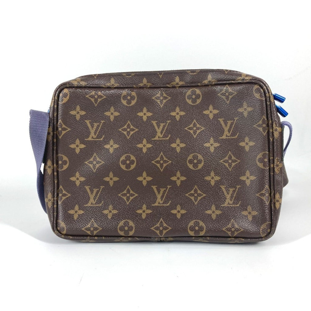 Louis Vuitton Monogram Blue Brown Monogram Shoulder Bag (Pre-Owned)