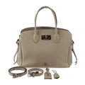 Louis Vuitton Tourterelle Leather Handbag Shoulder Bag Tote Bag (Pre-Owned)