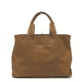 Bottega Veneta Brown Pvc Handbag Tote Bag (Pre-Owned)