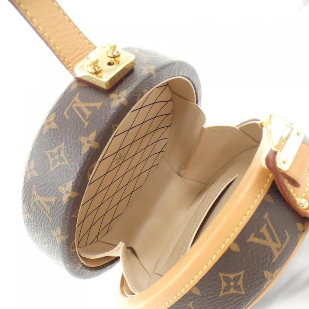 Louis Vuitton Monogram Marron Coated Canvas Handbag (Pre-Owned)