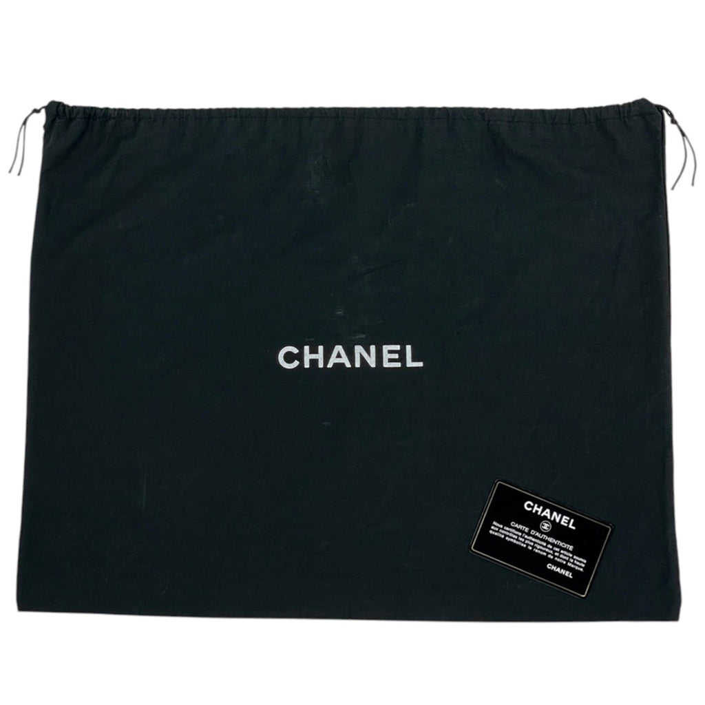 Chanel Brown Leather Handbag Tote Bag (Pre-Owned)