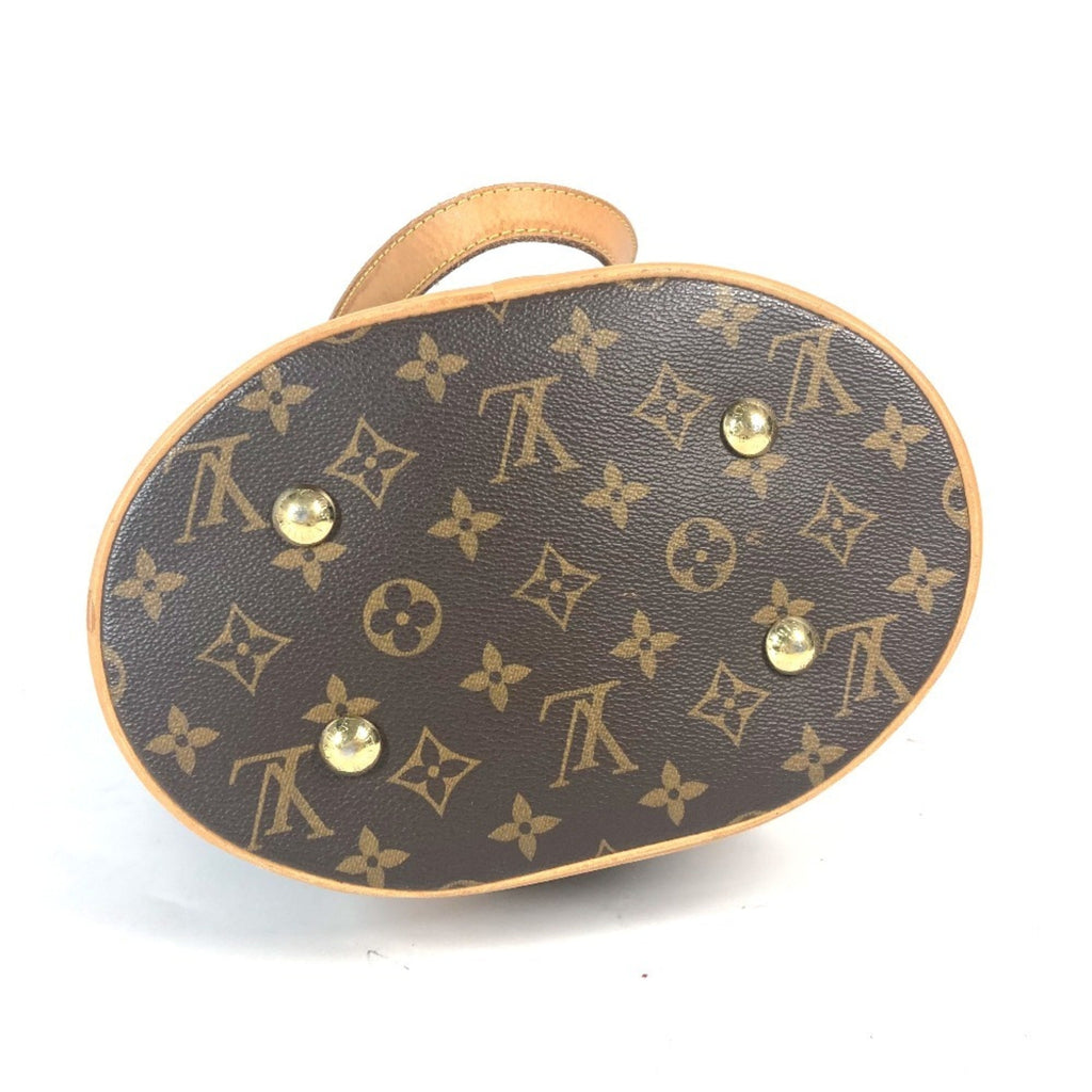 Louis Vuitton Brown Red Color Monogram Shoulder Bag Tote Bag (Pre-Owned)