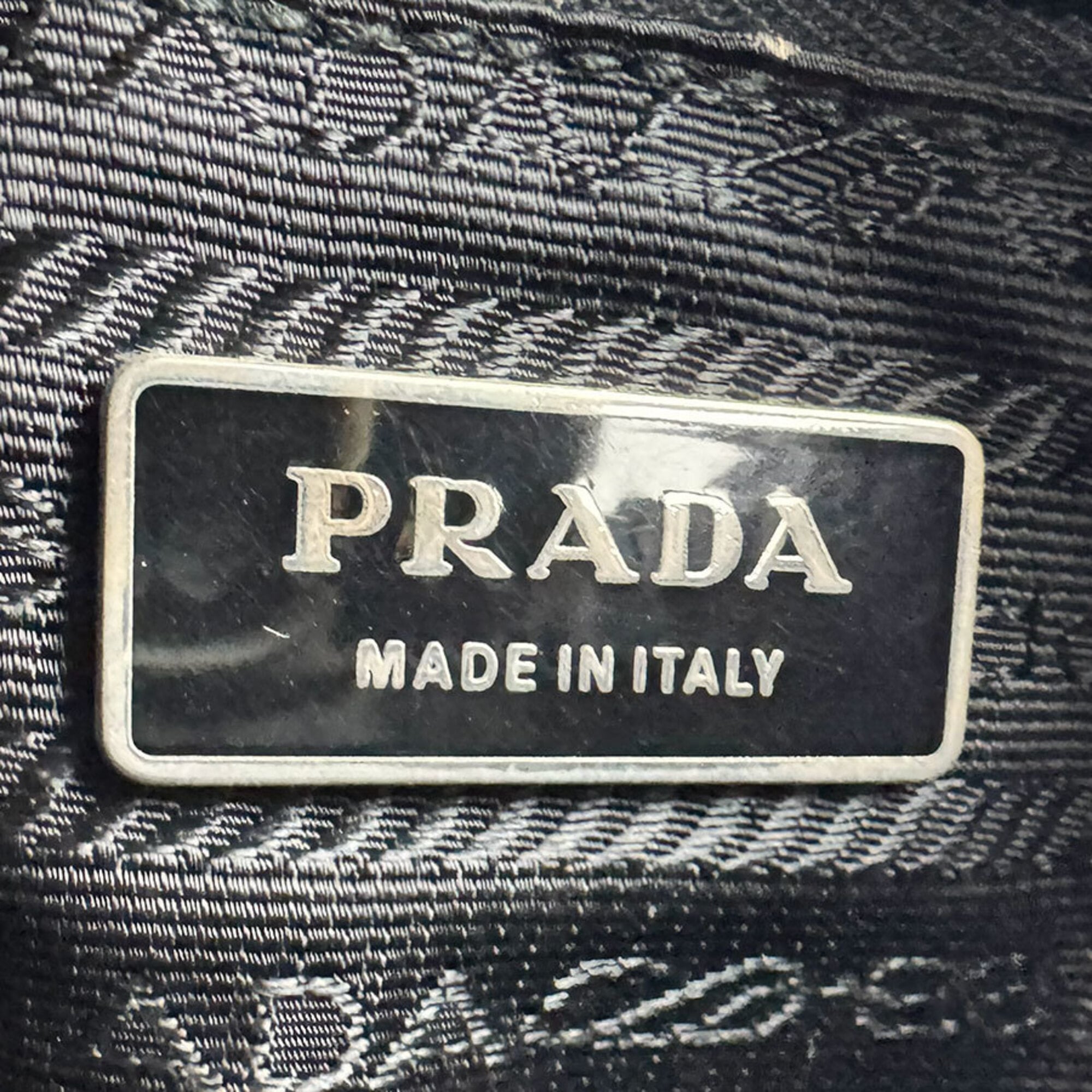 Prada Black Nylon Shoulder Bag (Pre-Owned)