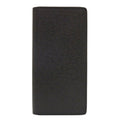 Louis Vuitton Noir Taiga Leather Long Wallet (Bi-Fold) (Pre-Owned)