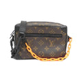 Louis Vuitton Marron Coated Canvas Shoulder Bag (Pre-Owned)