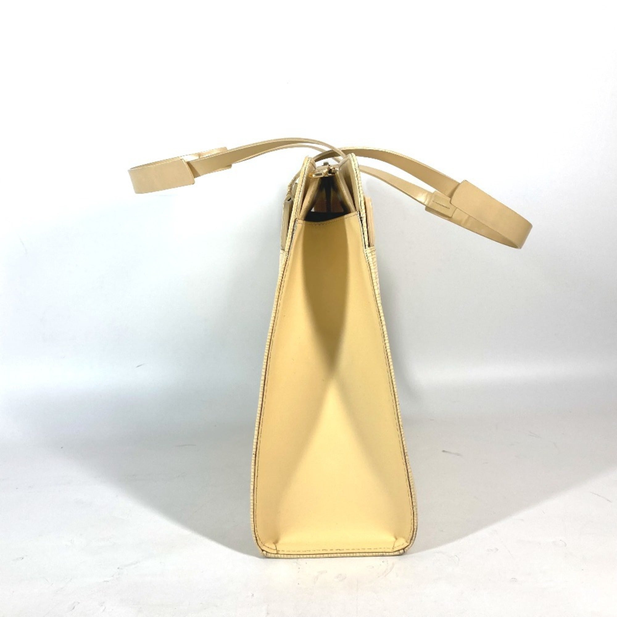 Louis Vuitton Vanilla Yellow Epi Leather Shoulder Bag Tote Bag (Pre-Owned)