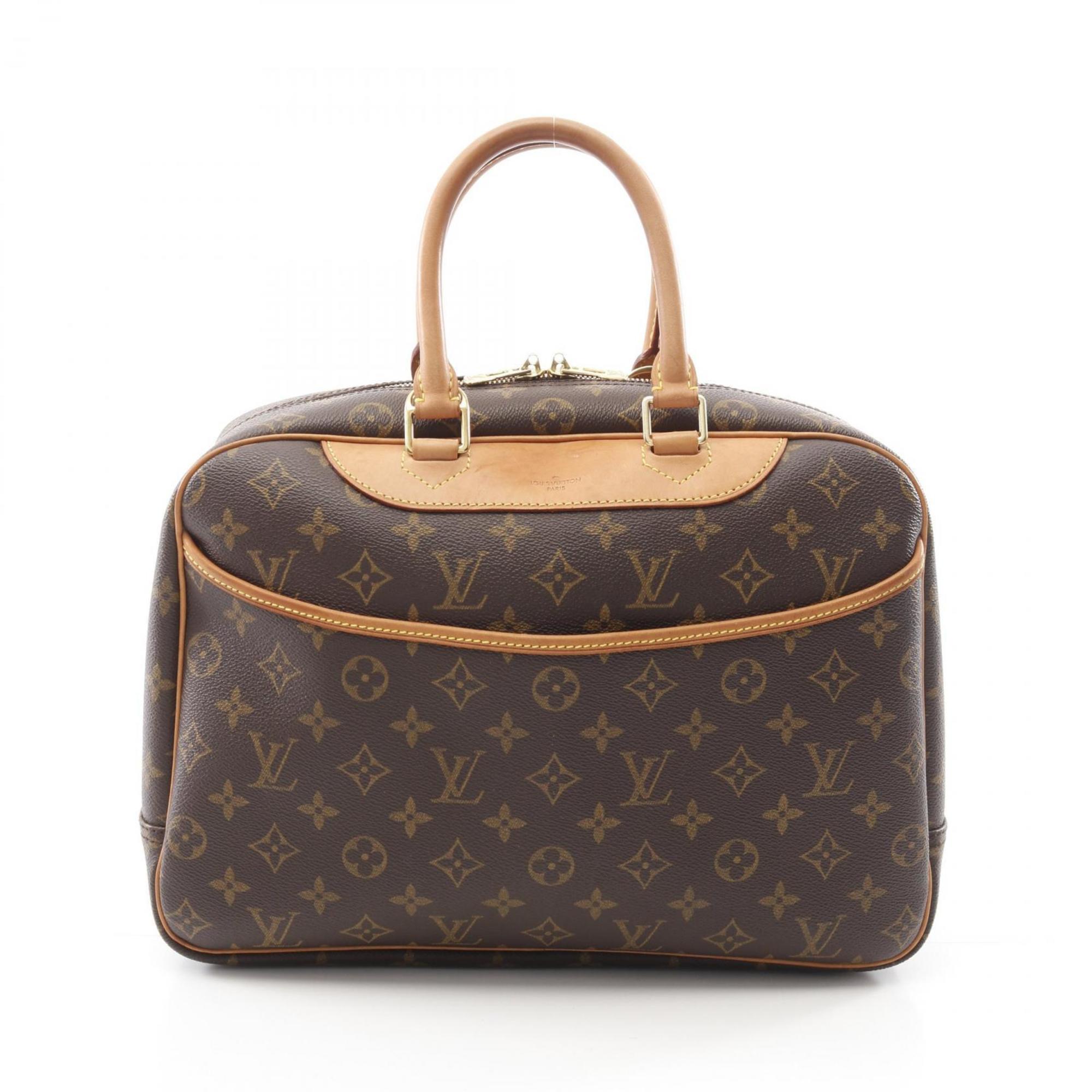 Louis Vuitton Brown Coated Canvas Handbag (Pre-Owned)