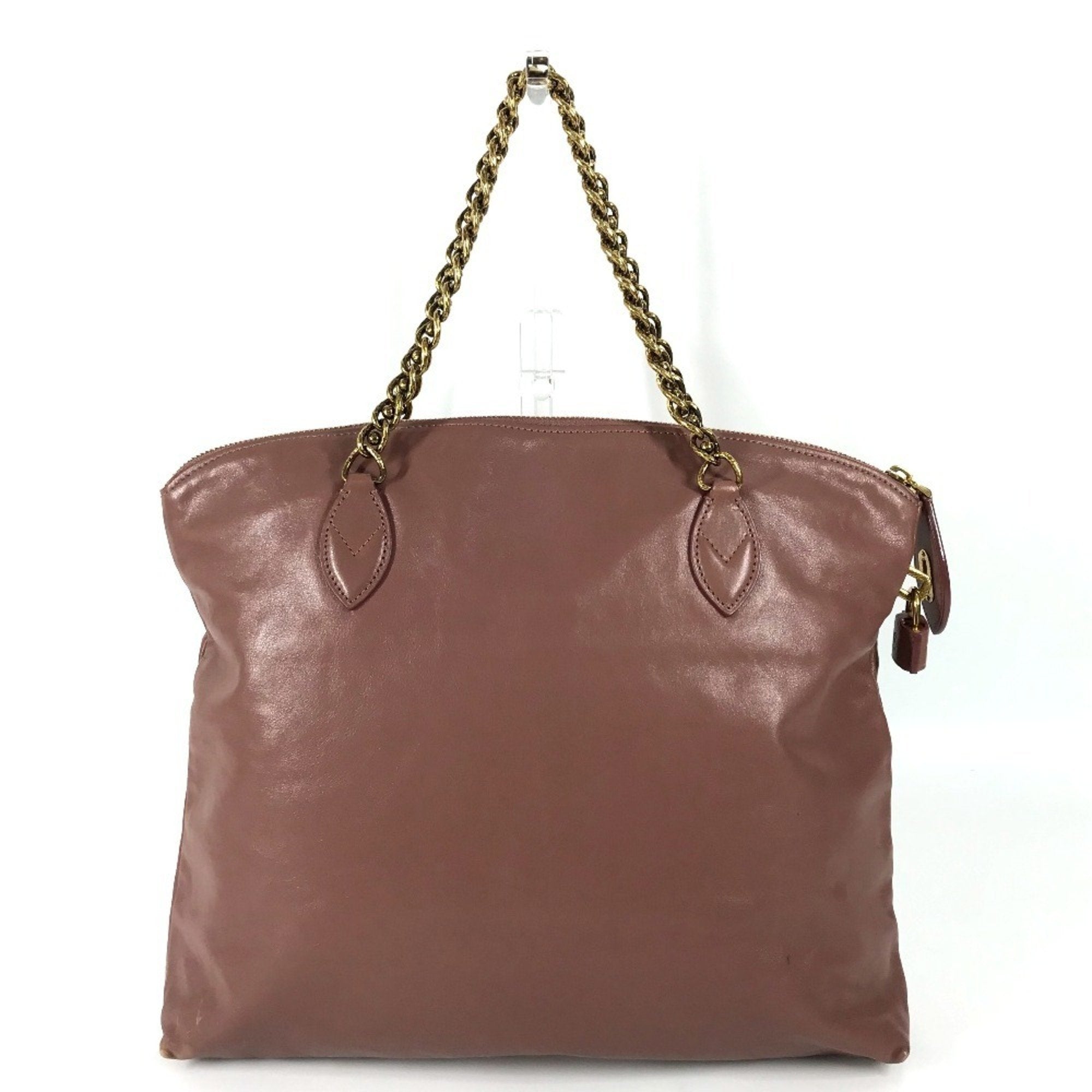Louis Vuitton Pink Rose Leather Shoulder Bag Tote Bag (Pre-Owned)