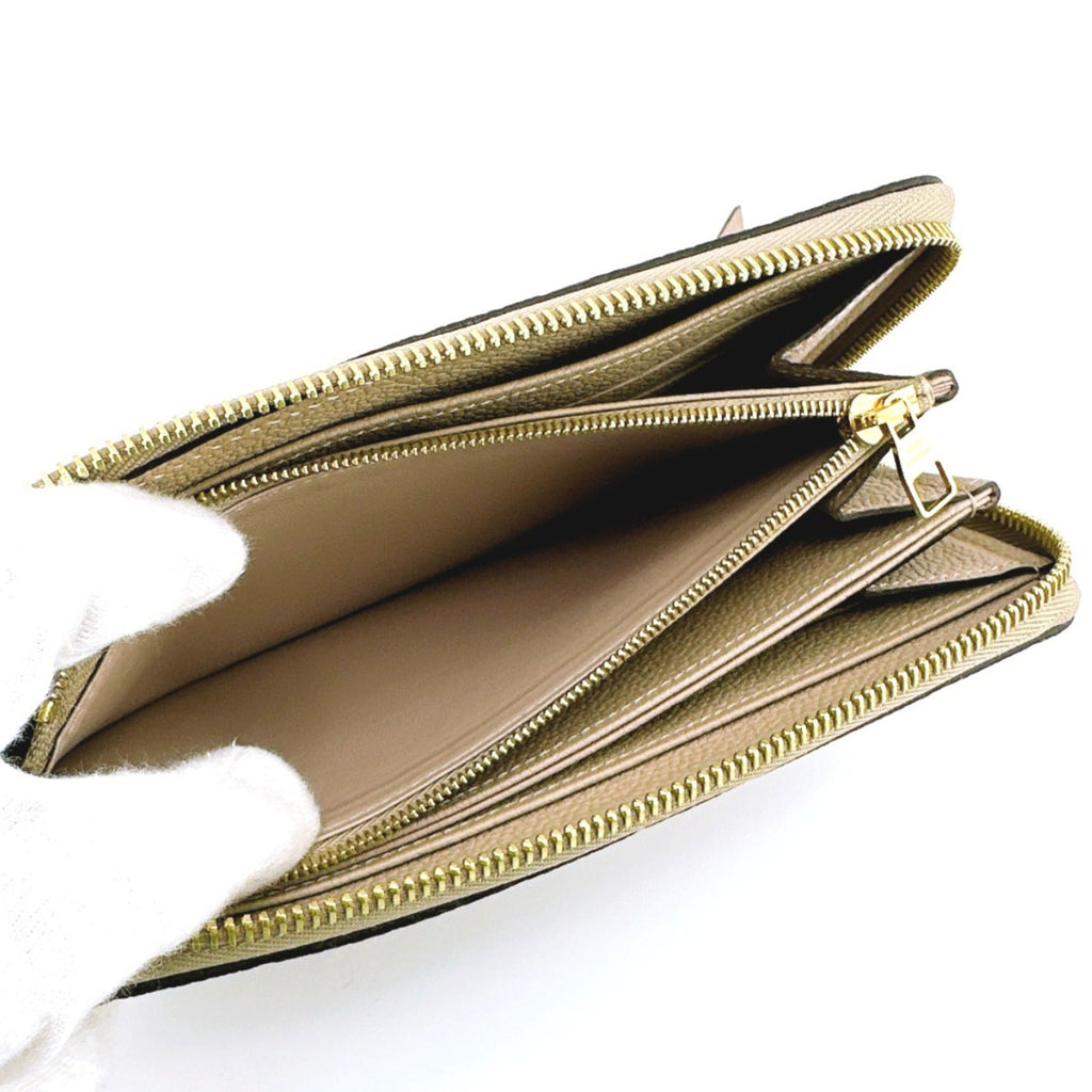 Louis Vuitton Beige Dune Monogram Empreinte Long Wallet (Bi-Fold) (Pre-Owned)