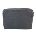 Fendi Dark Brown Leather Clutch Bag Pouch (Pre-Owned)