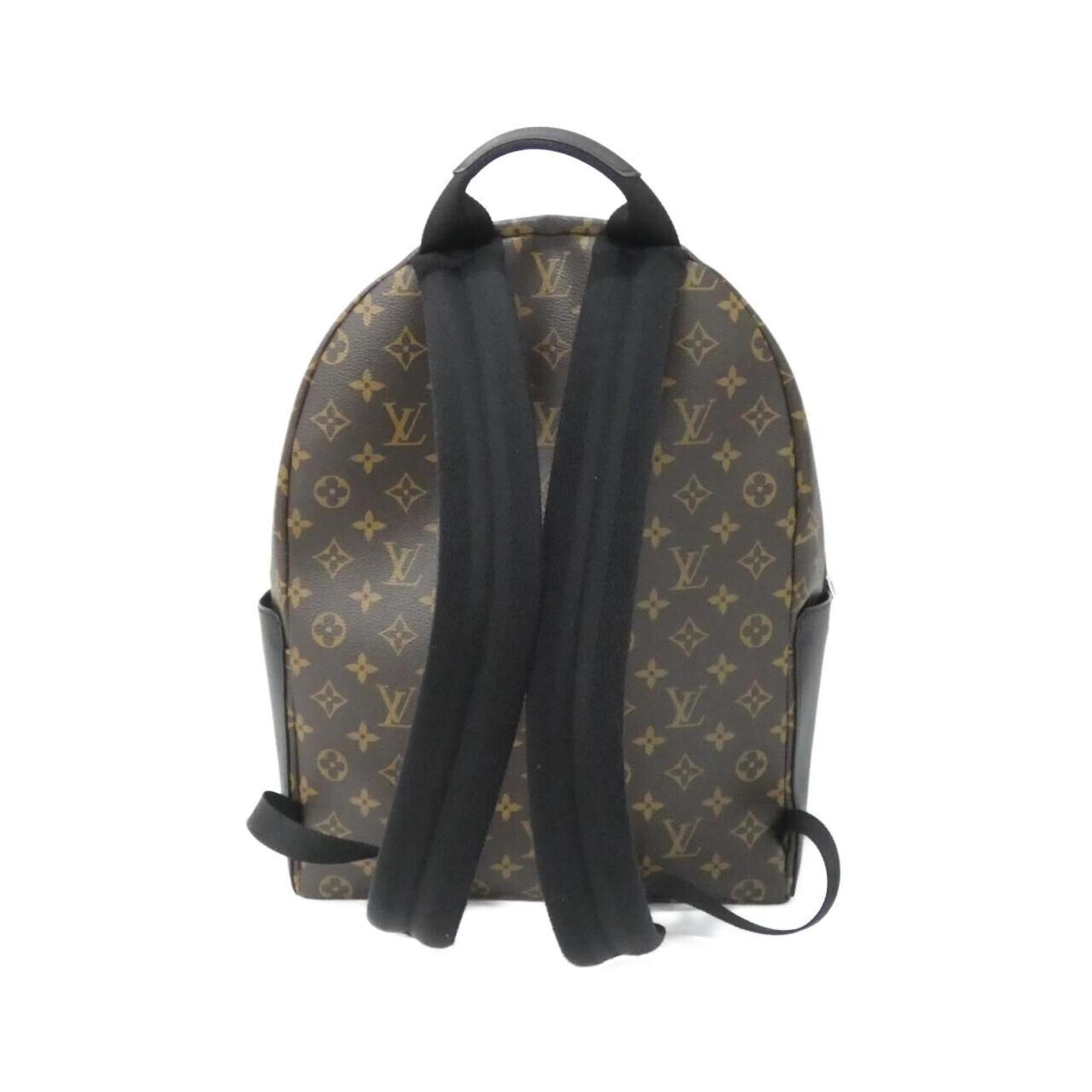 Louis Vuitton Marron Coated Canvas Backpack (Pre-Owned)
