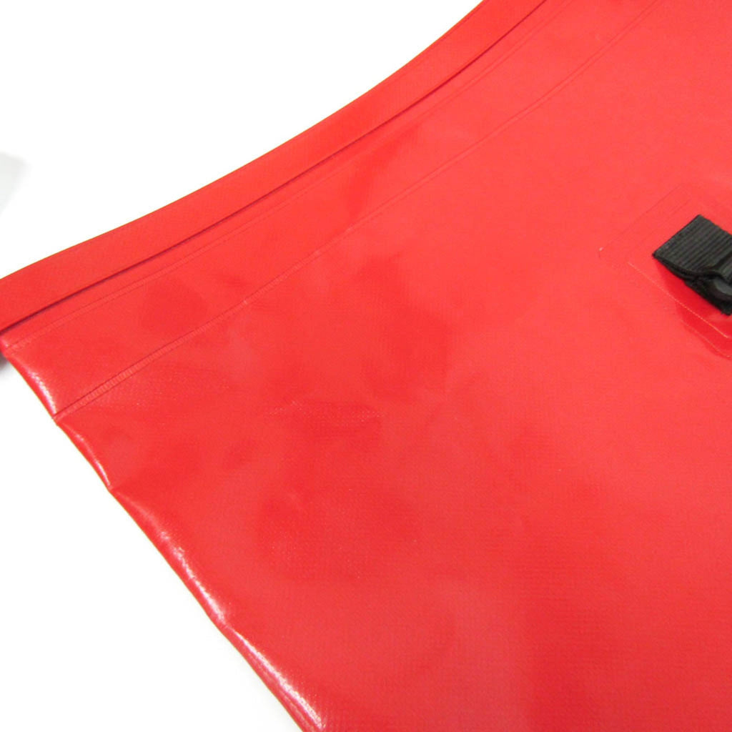 Chanel Red Color Vinyl Backpack (Pre-Owned)