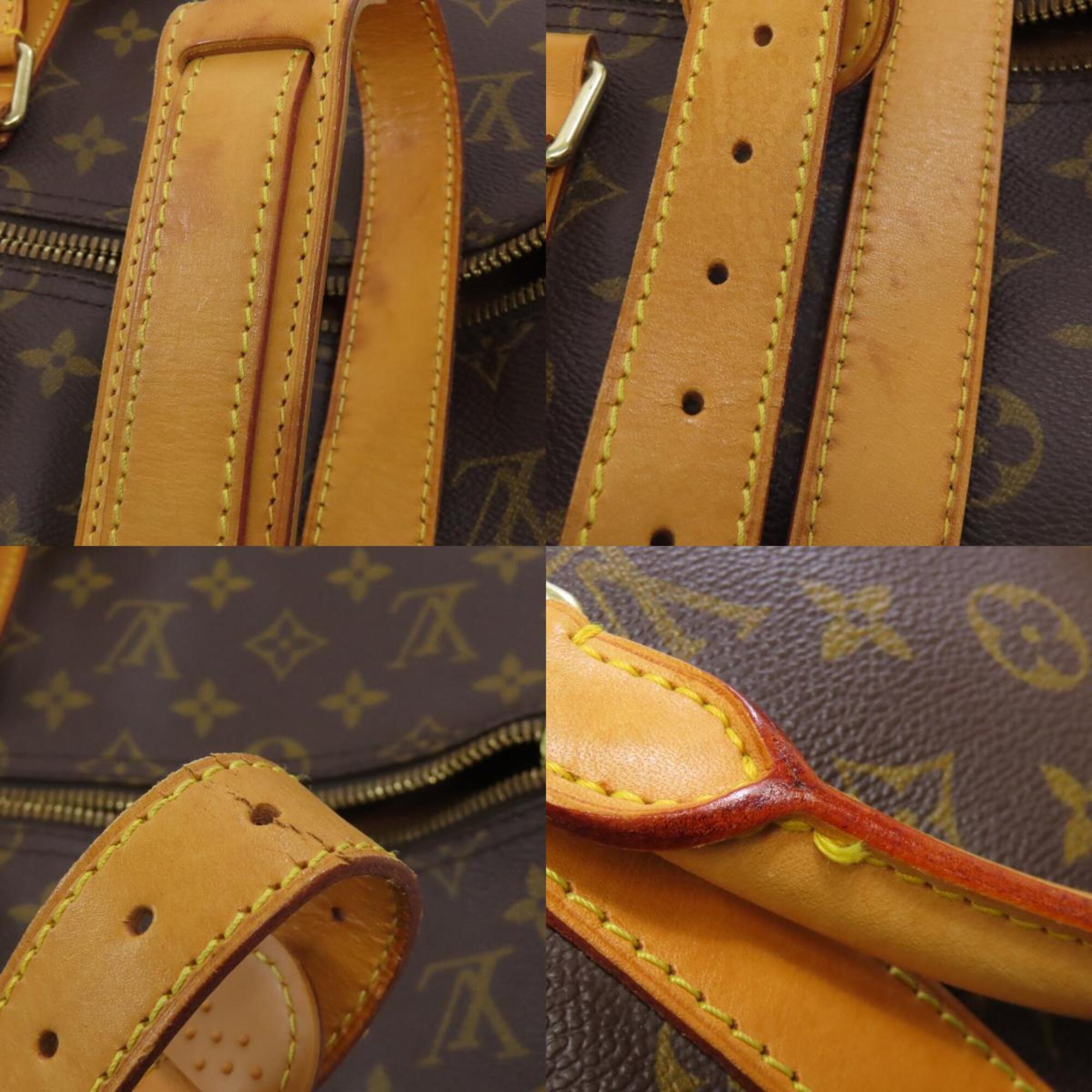 Louis Vuitton Brown Monogram Monogram Canvas Boston Bag (Pre-Owned)
