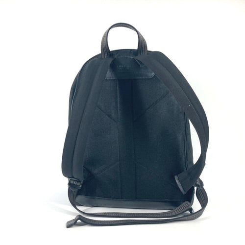 Burberry Black Canvas Leather Backpack (Pre-Owned)