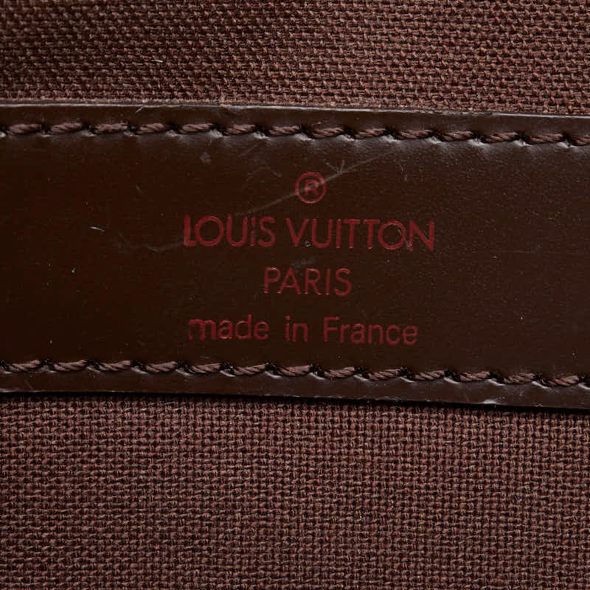 Louis Vuitton Damier Brown Pvc Leather Shoulder Bag (Pre-Owned)