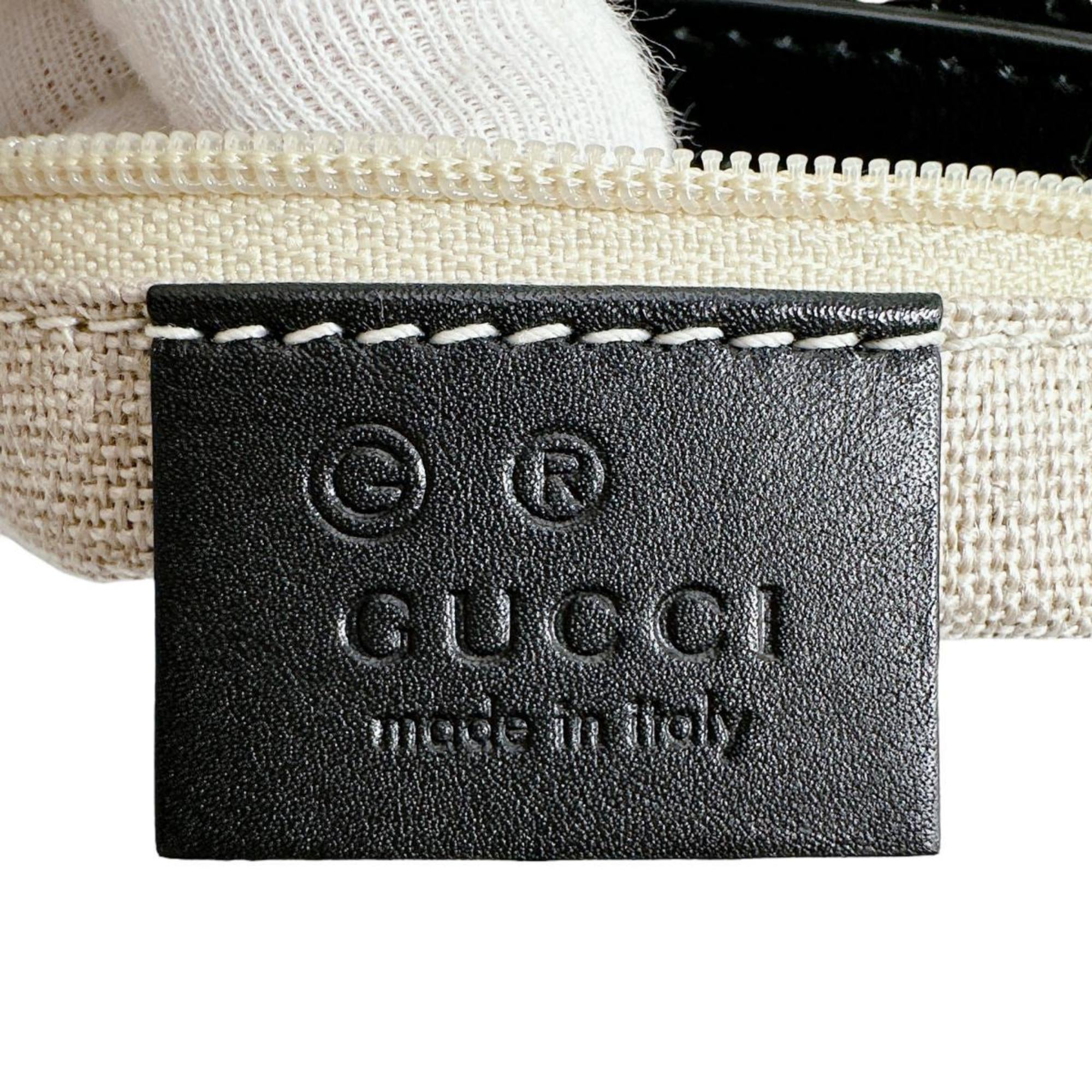 Gucci Black Leather Shoulder Bag (Pre-Owned)