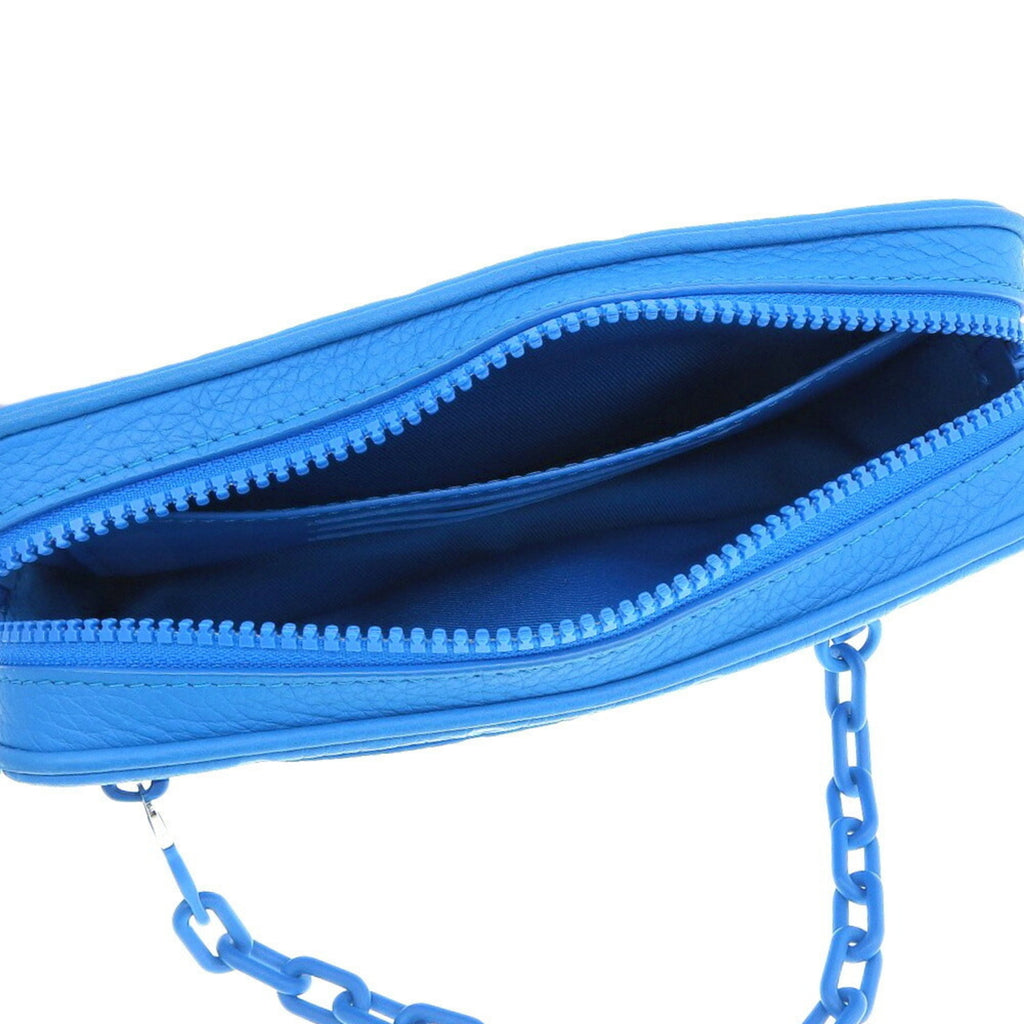 Louis Vuitton Blue Leather Clutch Bag Pochette (Pre-Owned)