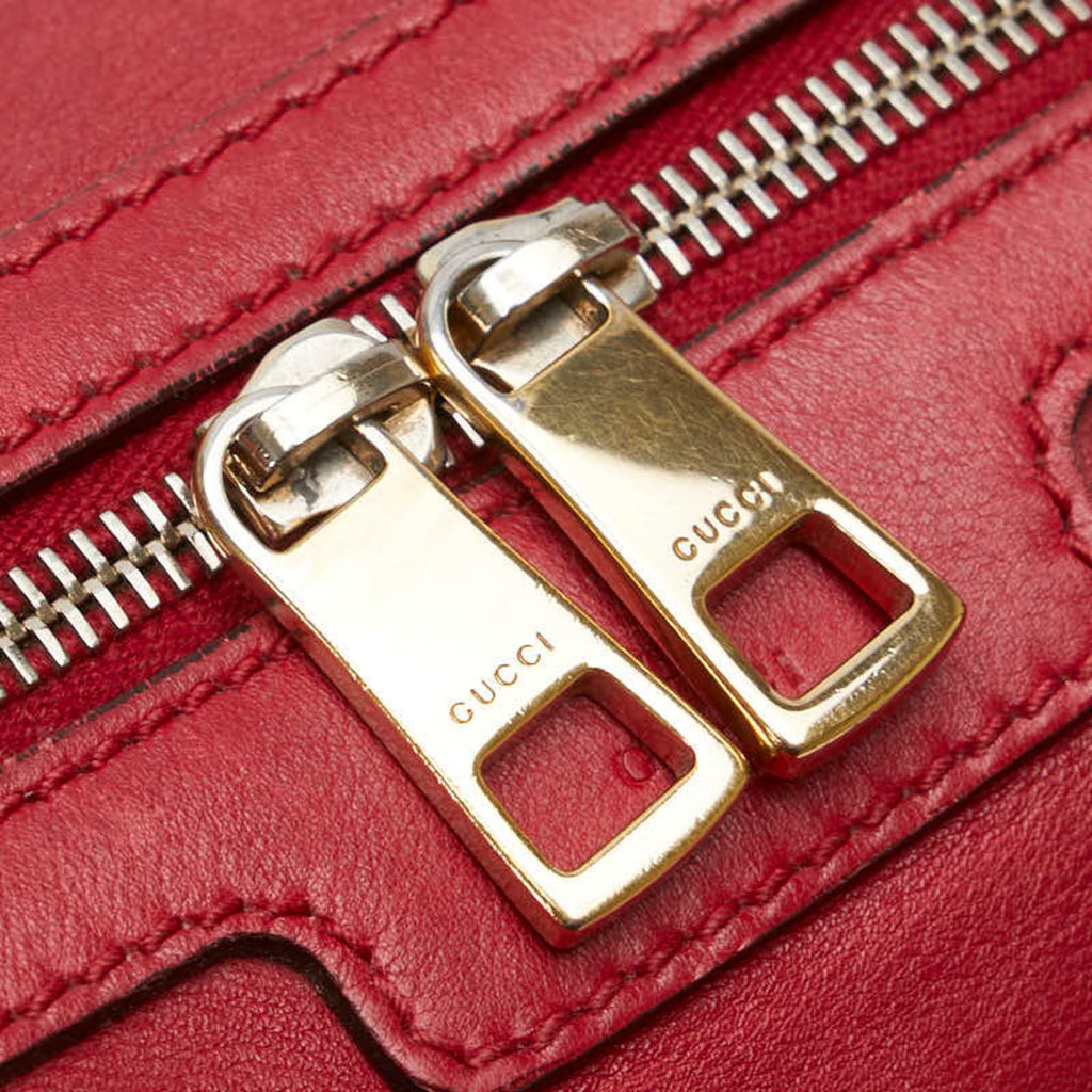 Gucci Red Color Handbag Shoulder Bag (Pre-Owned)