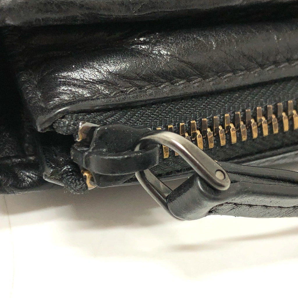 Prada Black Leather Shoulder Bag (Pre-Owned)