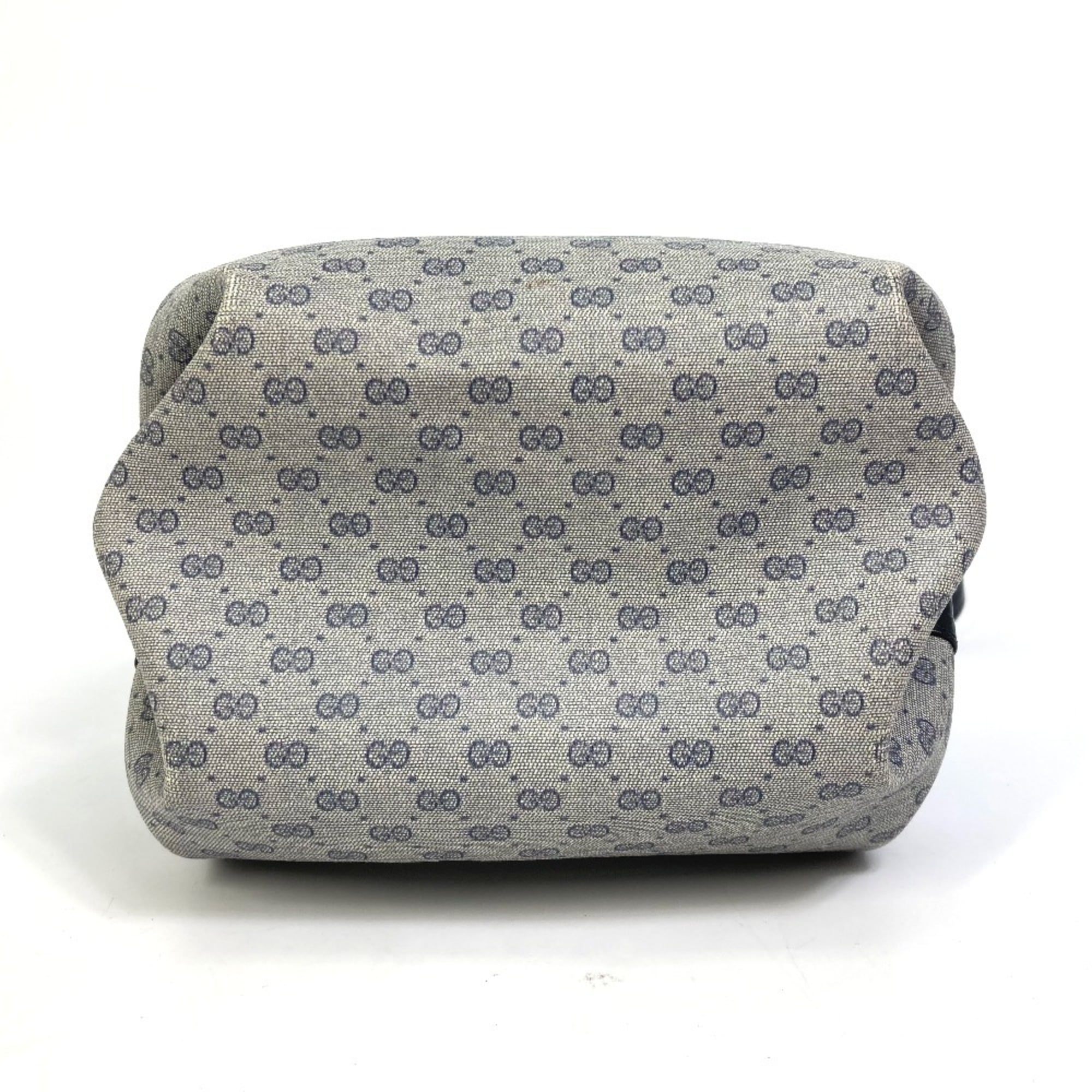 Gucci Navy Pvc Leather Pochette Shoulder Bag (Pre-Owned)