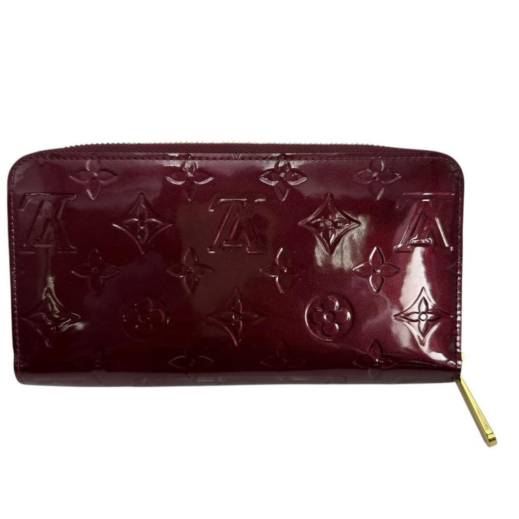 Louis Vuitton Monogram Vernis Magenta Monogram Vernis Long Wallet (Bi-Fold) (Pre-Owned)