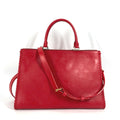 Louis Vuitton Monogram Red Color Ruby Monogram Handbag Shoulder Bag Tote Bag (Pre-Owned)