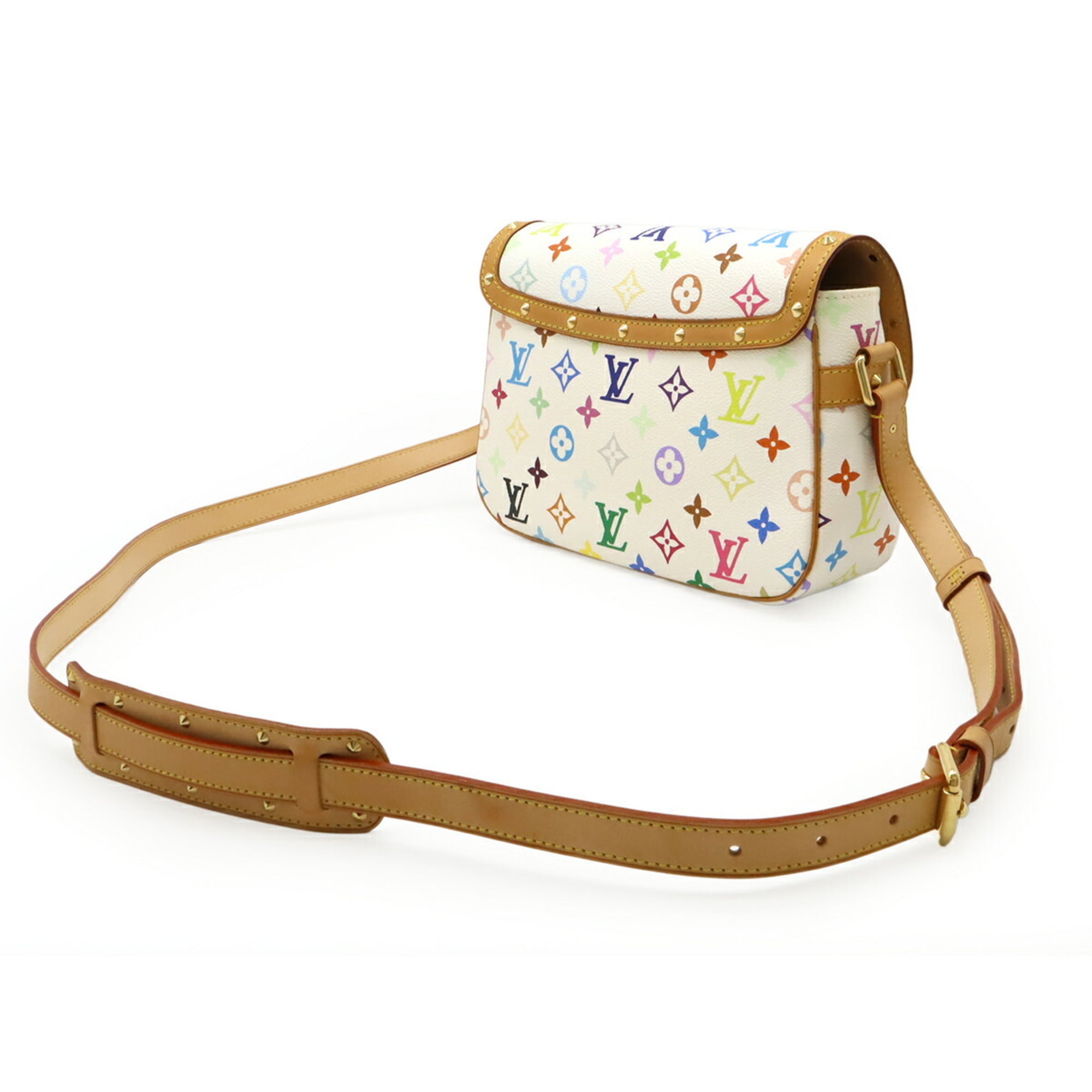 Louis Vuitton Monogram Multicolore Blanc Monogram Multi-Color White Monogram Multicolore Shoulder Bag (Pre-Owned)