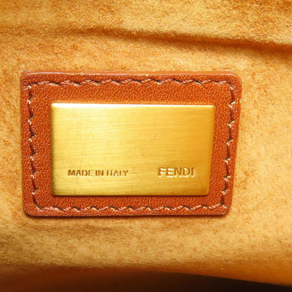 Fendi Brown Leather Handbag (Pre-Owned)