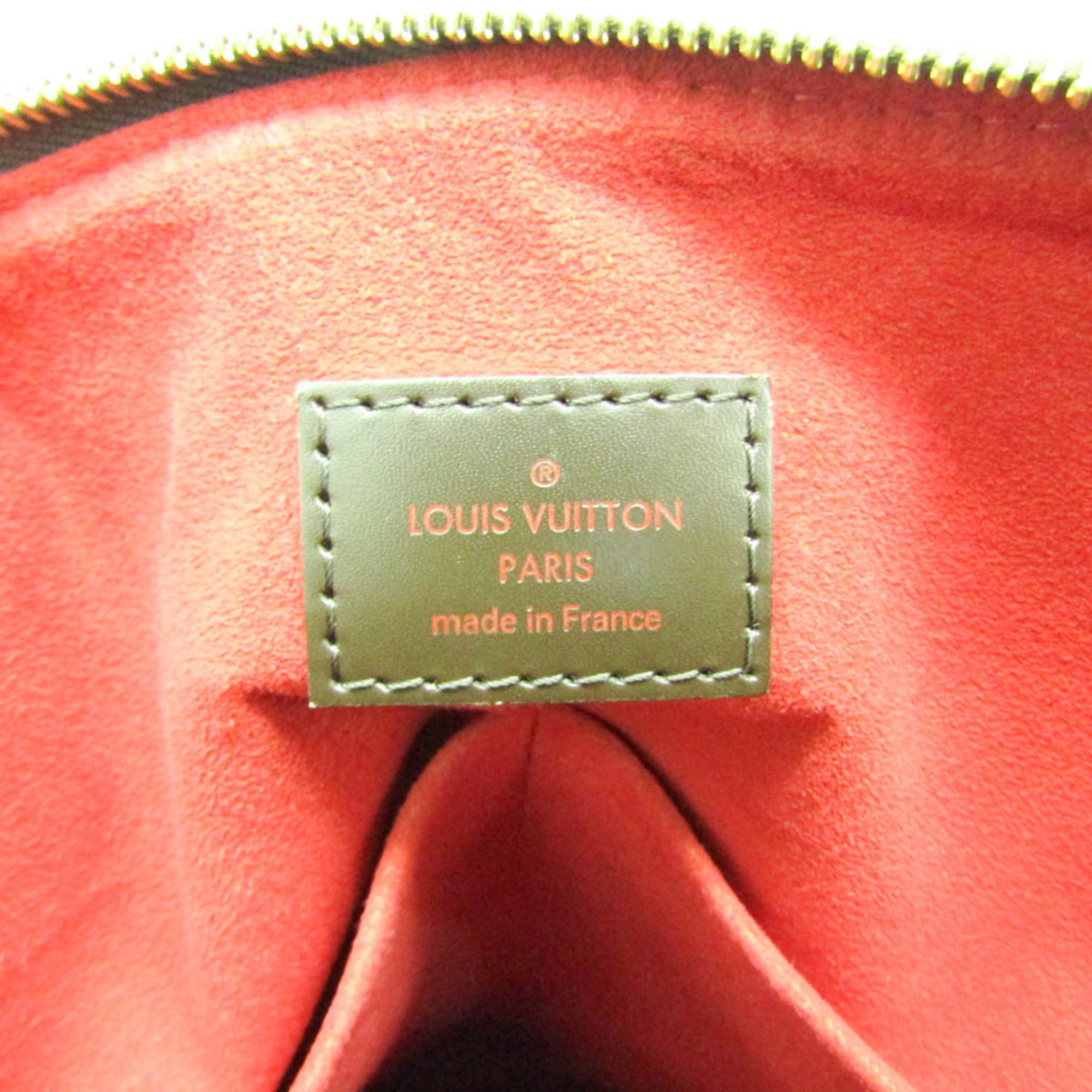 Louis Vuitton Damier Ebene Damier Canvas Handbag Shoulder Bag (Pre-Owned)