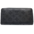 Louis Vuitton Noir Leather Coin Purse/Coin Case (Pre-Owned)