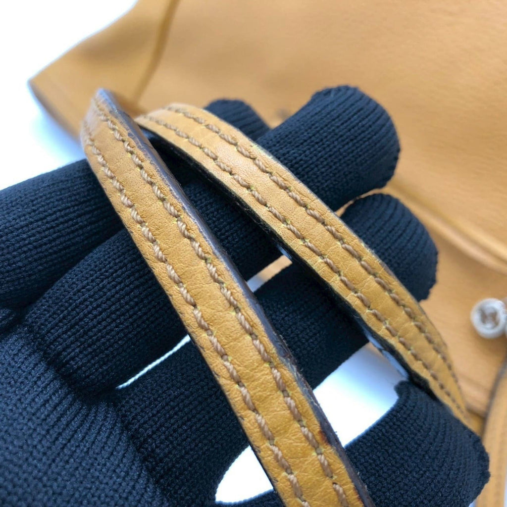 Gucci Yellow Leather Tote Bag (Pre-Owned)