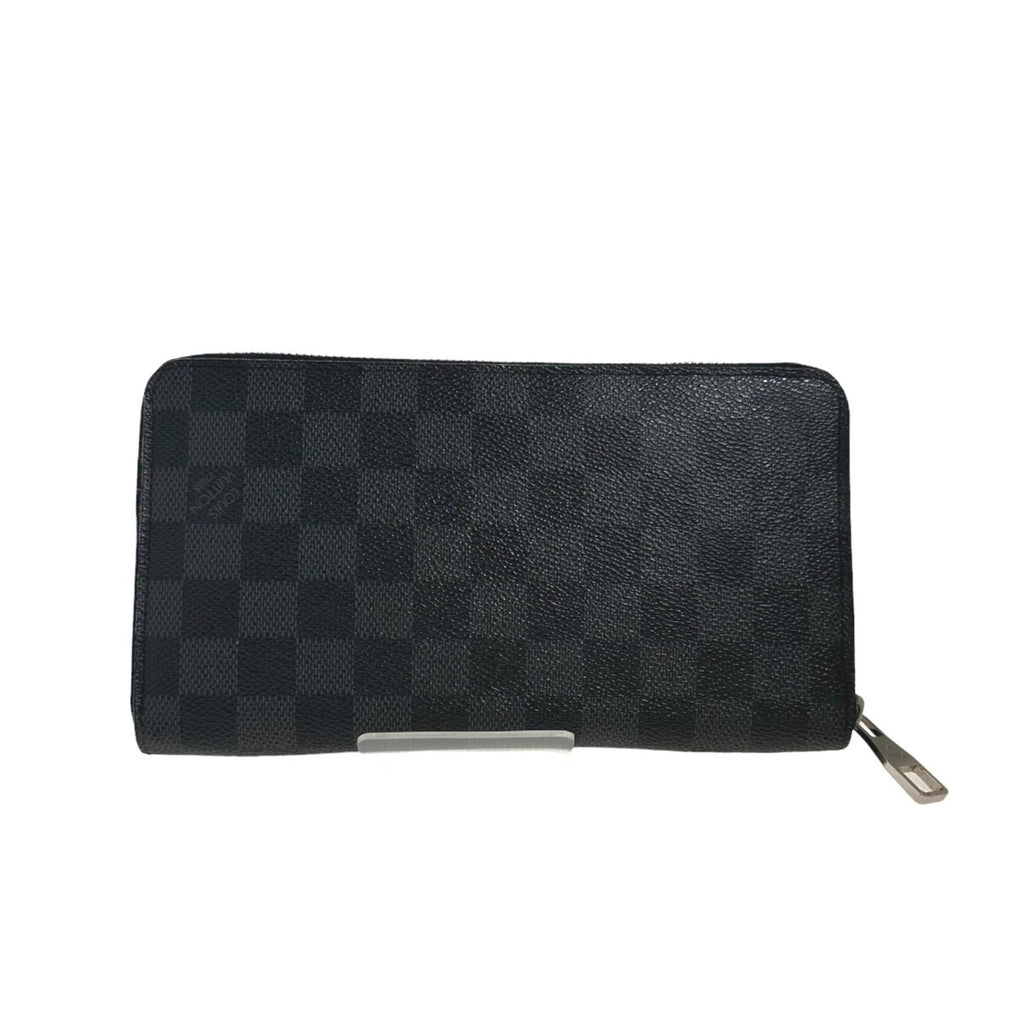 Louis Vuitton Black Damier Graphite Long Wallet (Bi-Fold) (Pre-Owned)