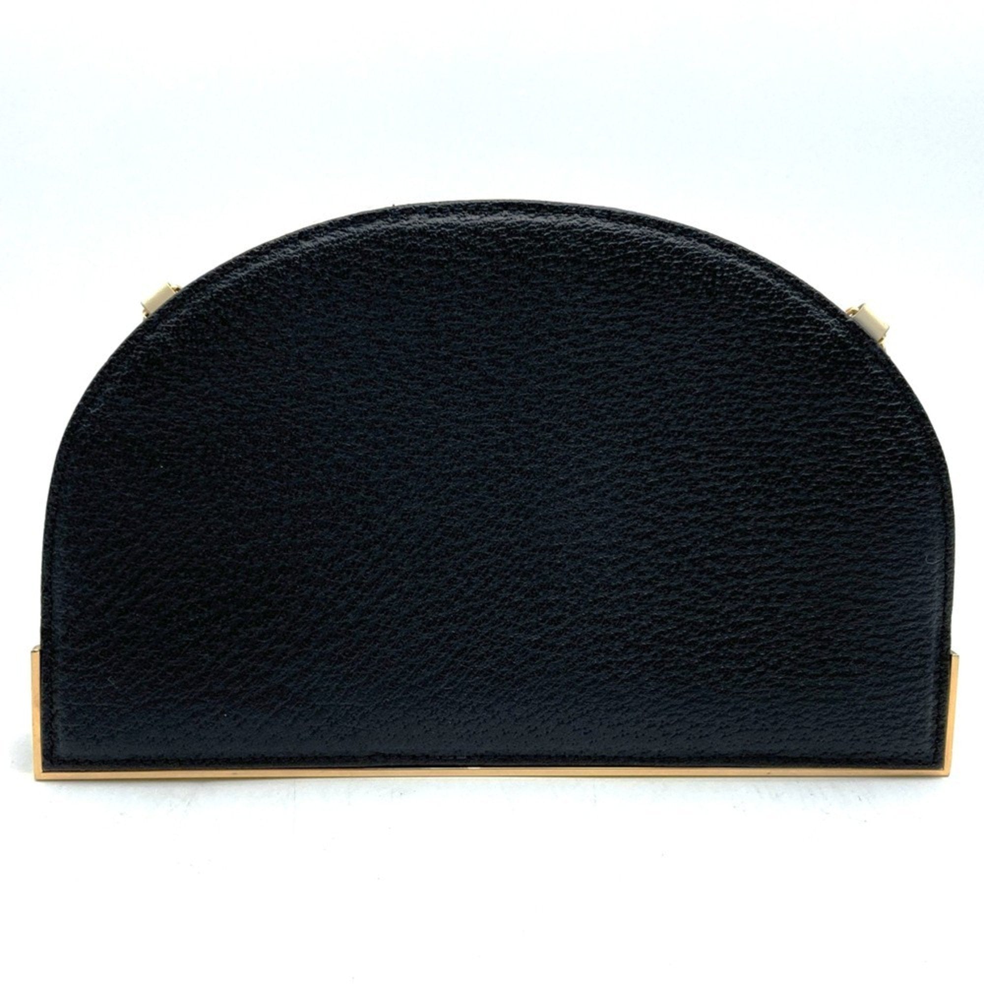Fendi Black Leather Shoulder Bag (Pre-Owned)