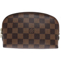 Louis Vuitton Brown Ebene Damier Canvas Pochette Pouch (Pre-Owned)