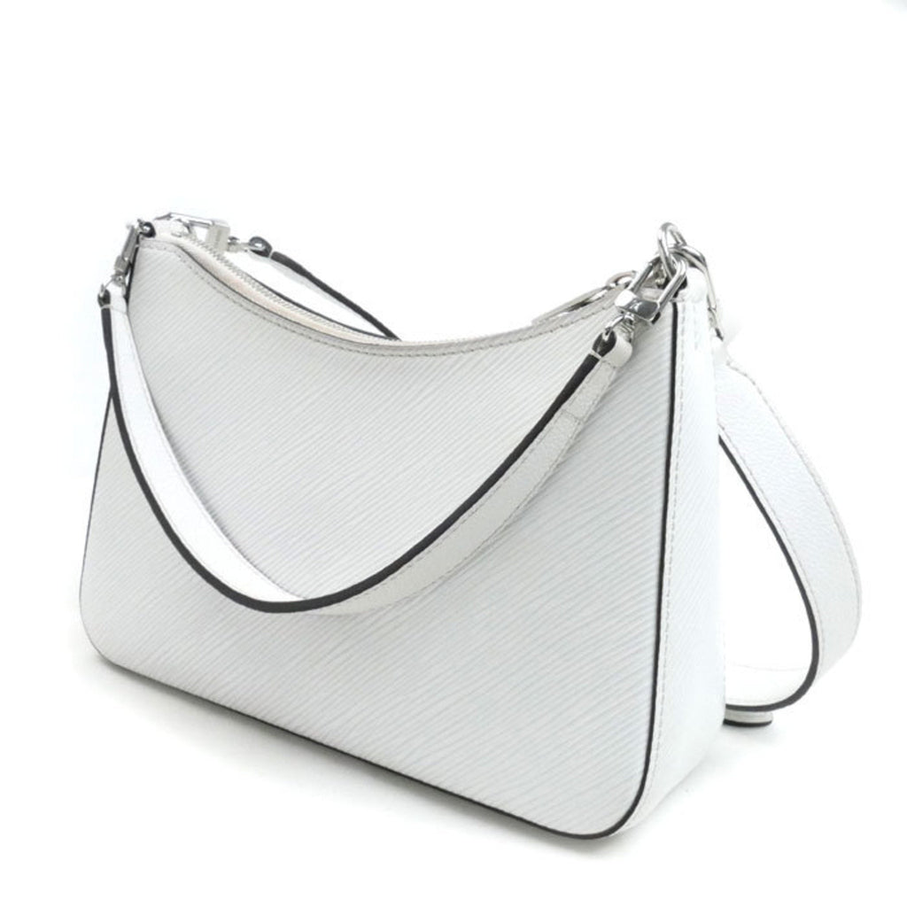 Louis Vuitton White Epi Leather Shoulder Bag (Pre-Owned)