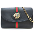 Gucci Black Leather Shoulder Bag (Pre-Owned)