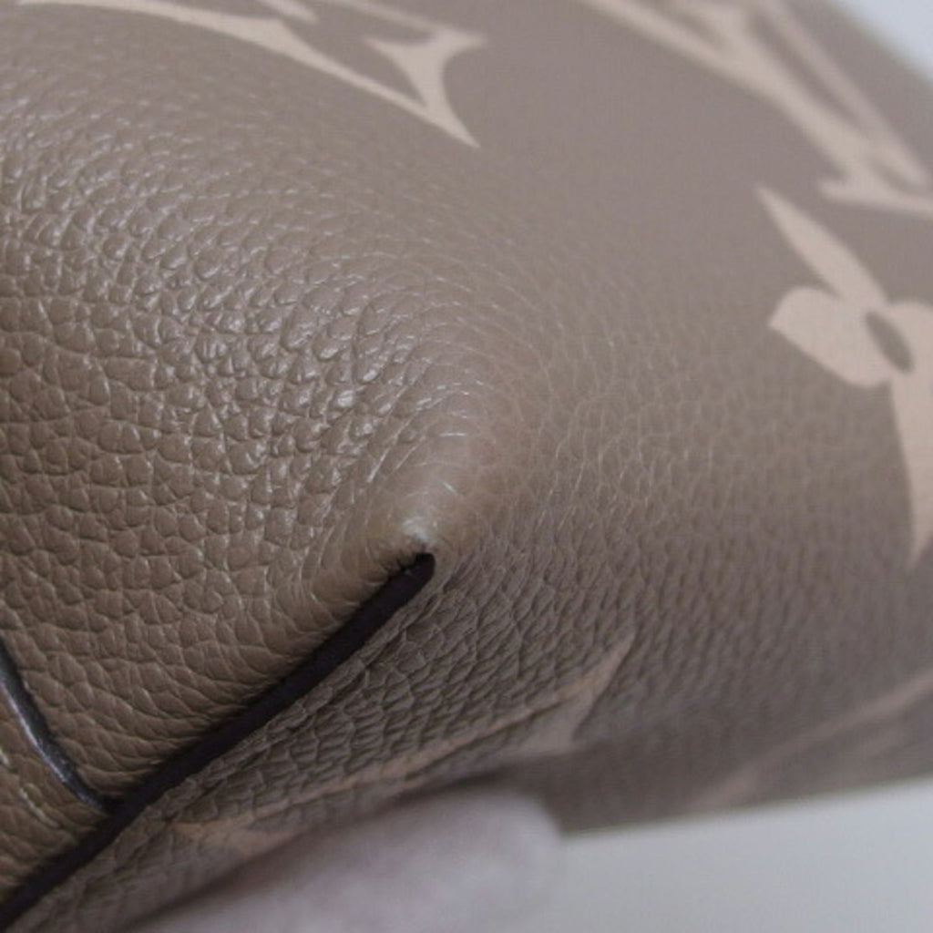 Louis Vuitton Monogram Empreinte Beige Grayish Tourterelle Monogram Empreinte Pochette (Pre-Owned)