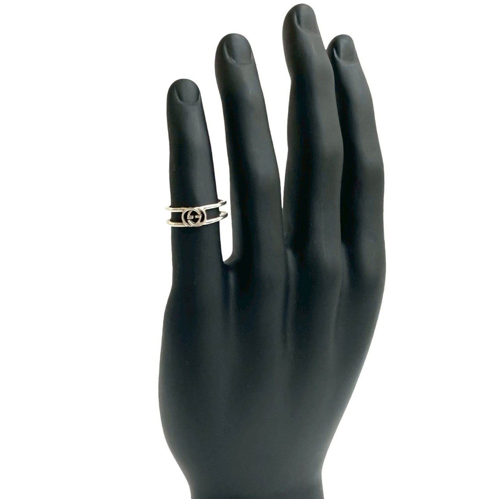 Gucci Silver Silver 925 Band Ring (Pre-Owned)