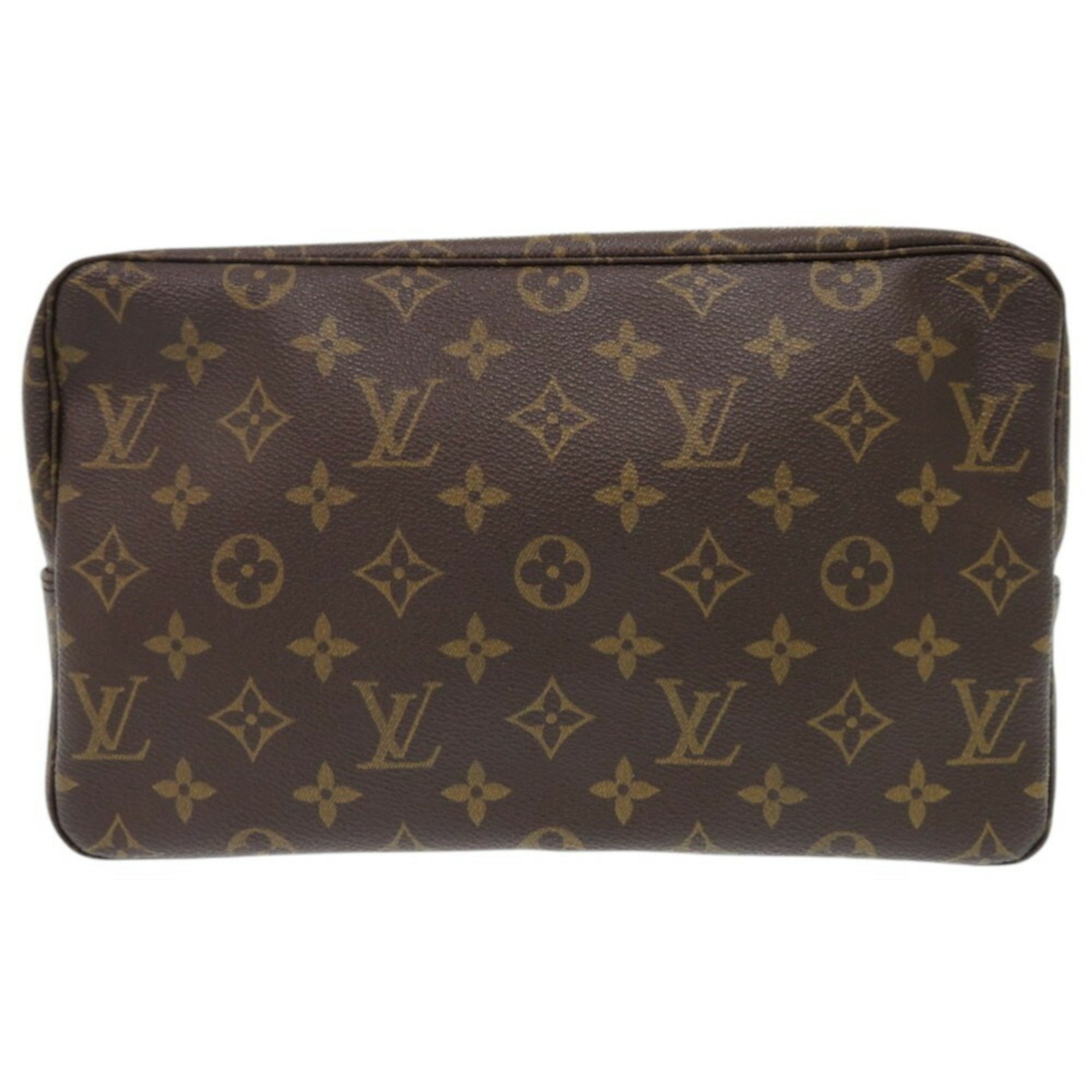 Louis Vuitton Brown Monogram Monogram Clutch Bag Pouch (Pre-Owned)