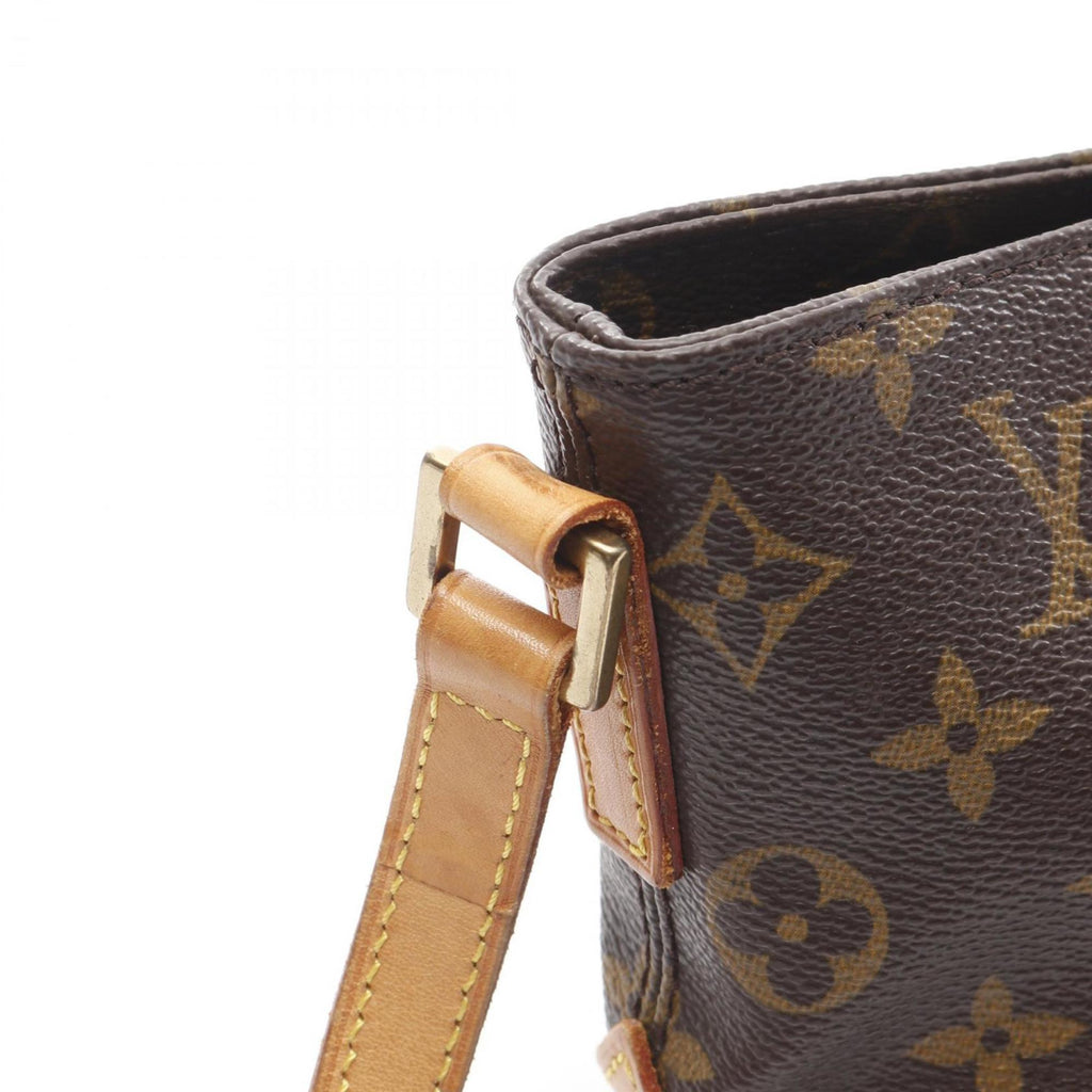 Louis Vuitton Brown Coated Canvas Pvc Monogram Leather Shoulder Bag (Pre-Owned)