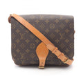 Louis Vuitton Brown Coated Canvas Pvc Leather Shoulder Bag (Pre-Owned)