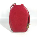 Louis Vuitton Red Color Epi Leather Backpack (Pre-Owned)