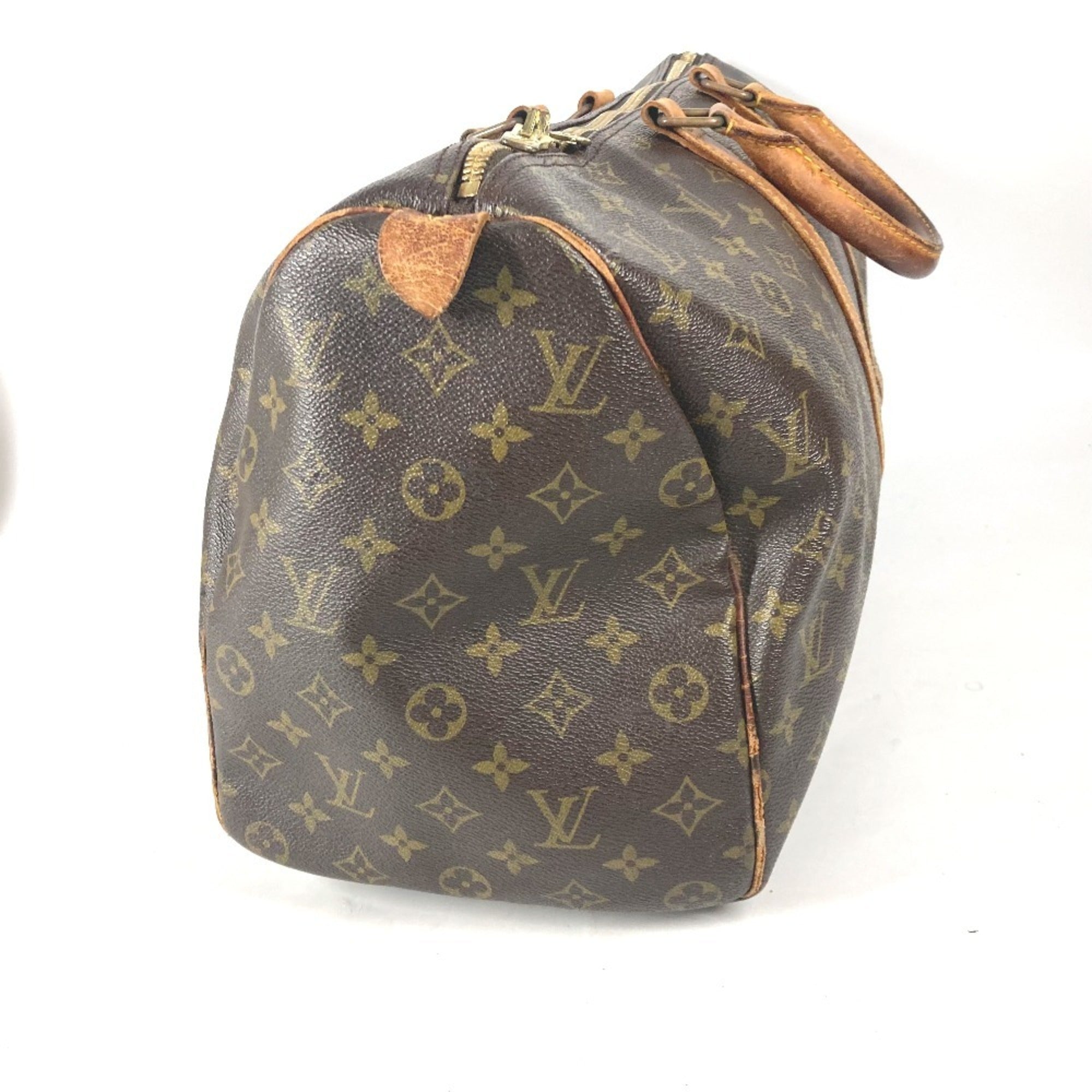 Louis Vuitton Brown Monogram Boston Bag (Pre-Owned)