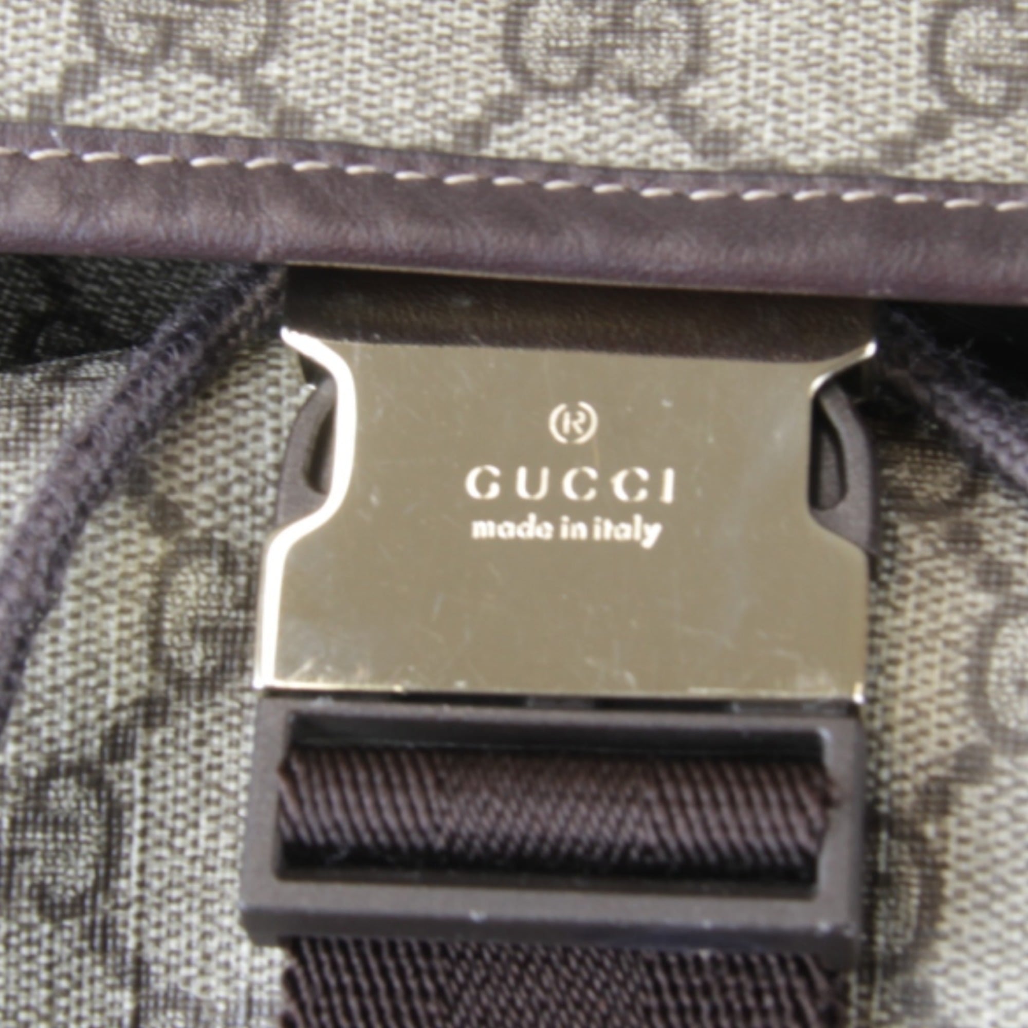 Gucci Gg Plus Beige Gg Plus Backpack (Pre-Owned)