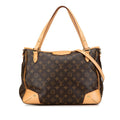 Louis Vuitton Brown Pvc Leather Shoulder Bag Tote Bag (Pre-Owned)