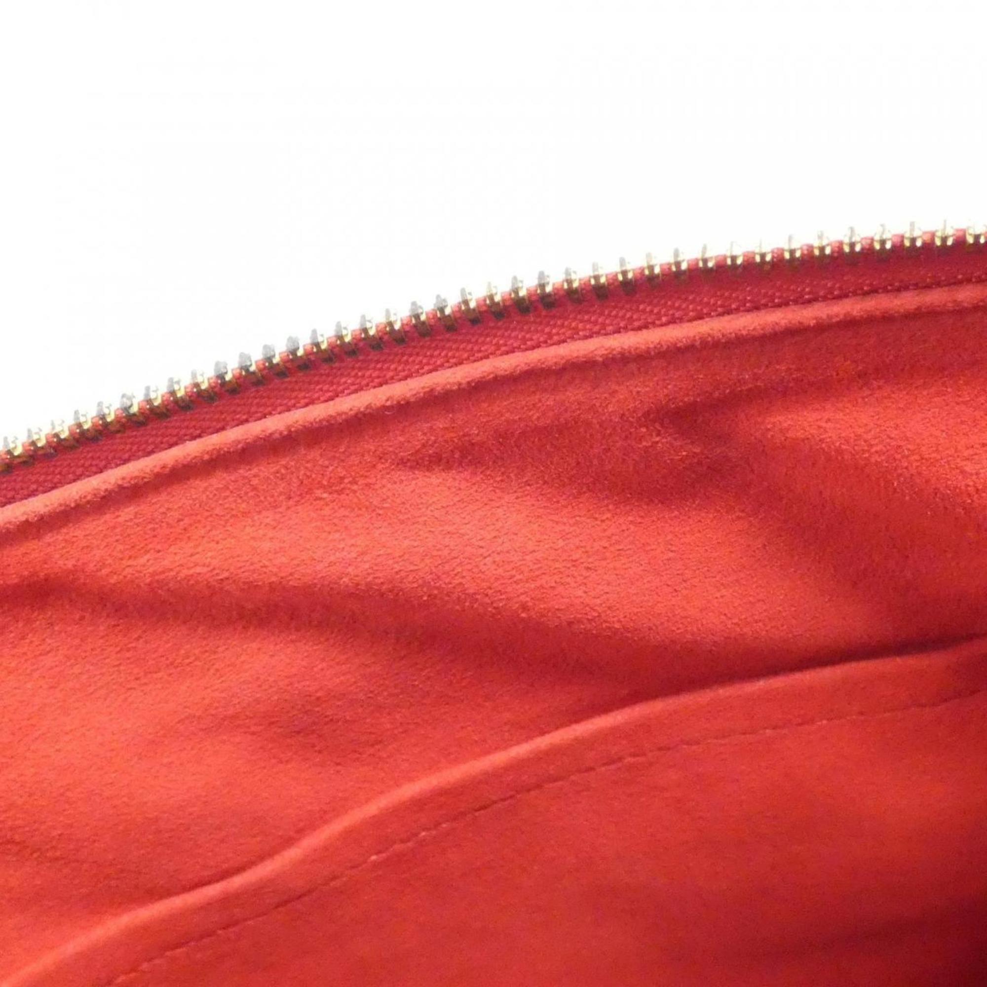 Louis Vuitton Cerise Marron Coated Canvas Handbag (Pre-Owned)