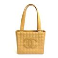 Chanel Beige Leather Tote Bag (Pre-Owned)