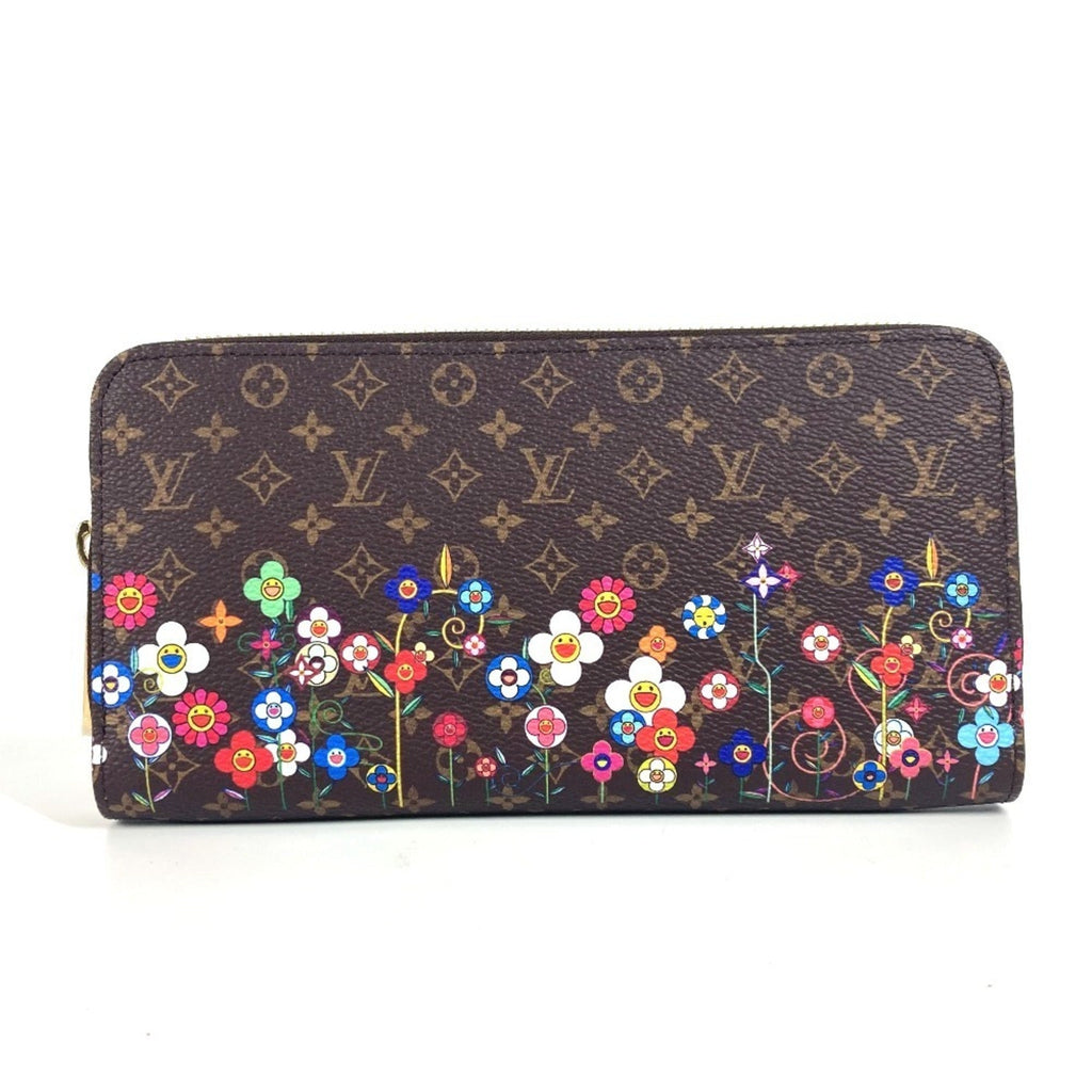 Louis Vuitton Monogram Brown Multi-Color Monogram Long Wallet (Bi-Fold) (Pre-Owned)