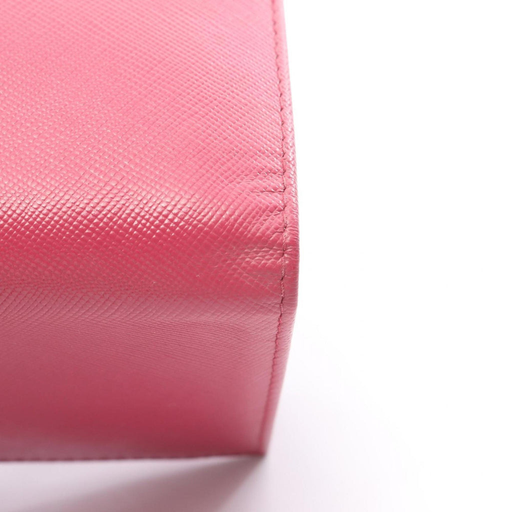 Prada Pink Leather Wallet (Tri-Fold) (Pre-Owned)