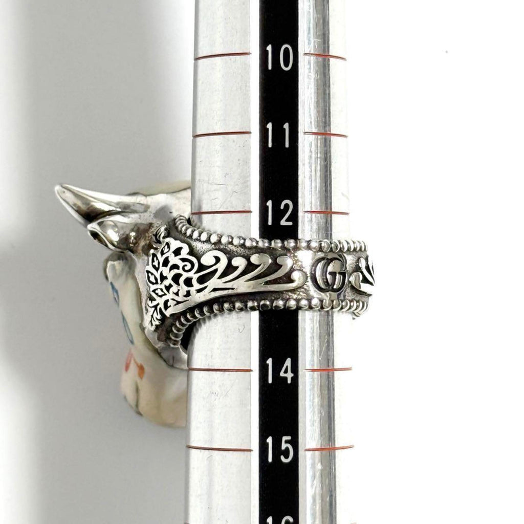 Gucci Silver 925 Band Ring (Pre-Owned)